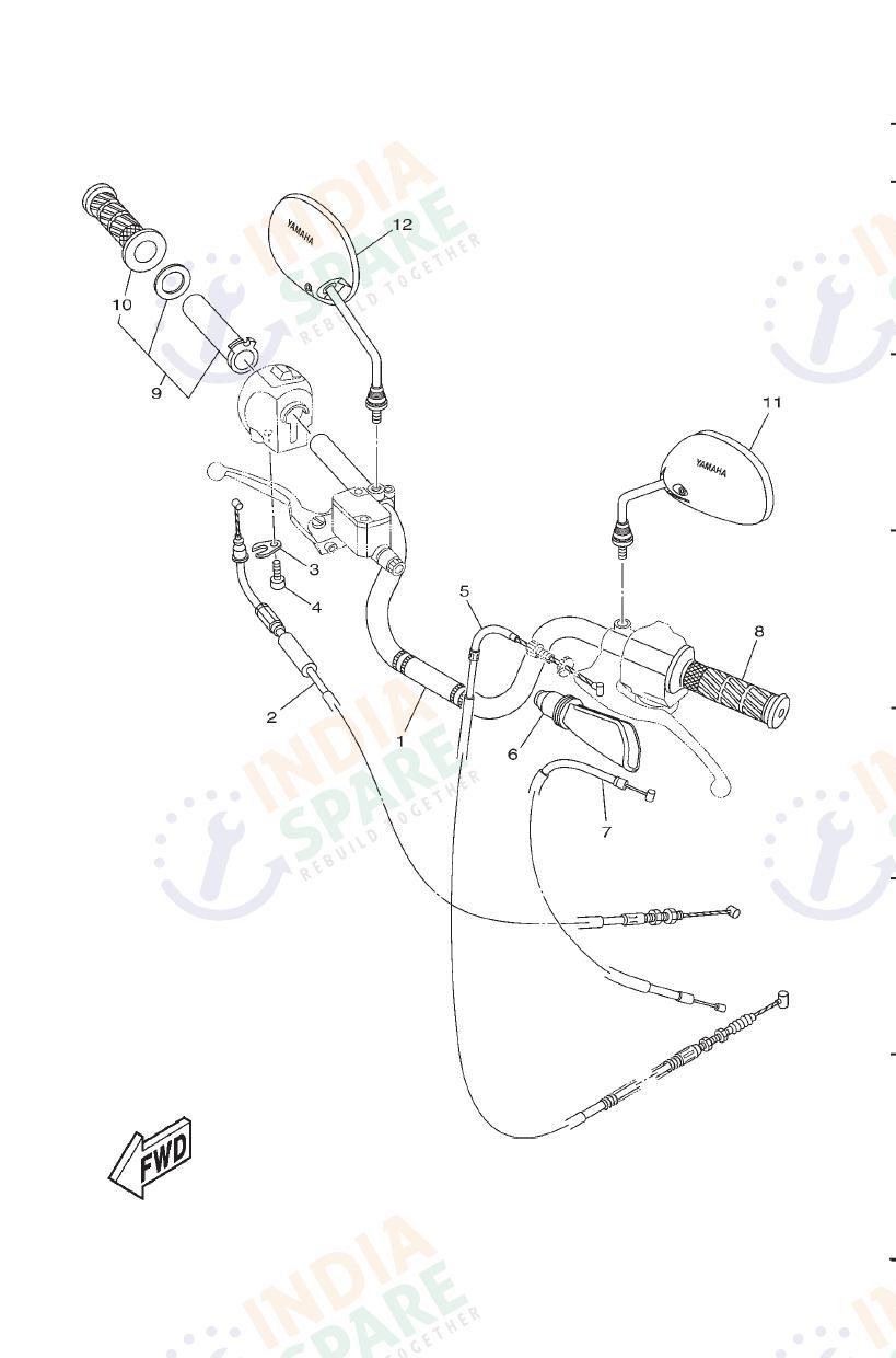 STEERING HANDLE CABLE
